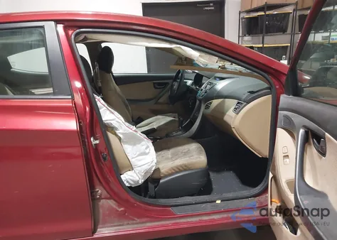 2013 Hyundai Elantra Gls из США, поврежденный, VIN 5NPDH4AE9DH239079